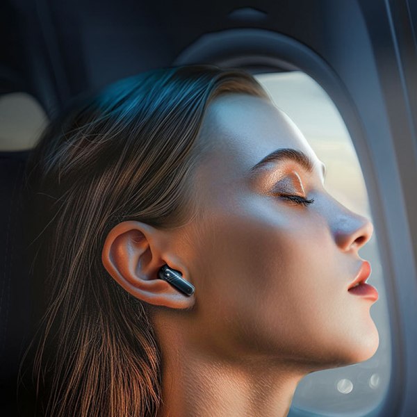 Bluetooth-kuulokkeet: Melunvaimennus ja pitkä käyttöikä Musta