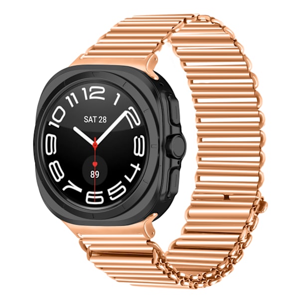 Armband till Samsung Watch 7 47MM Rose guld