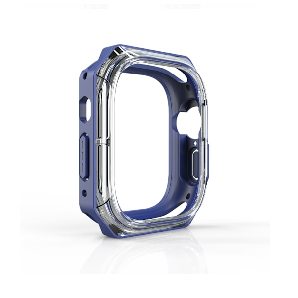 49 mm Apple Watch Ultra tofarvet beskyttelsesetui Blå