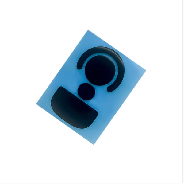 Logitech GPW 2 -hiiren jalkatarrat, teflon, musta