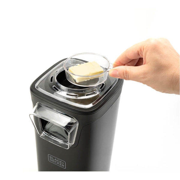 Popcornmaskin Svart