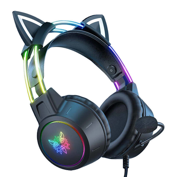 ONIKUMA X15 PRO Gaming kuulokkeet Cat (musta)