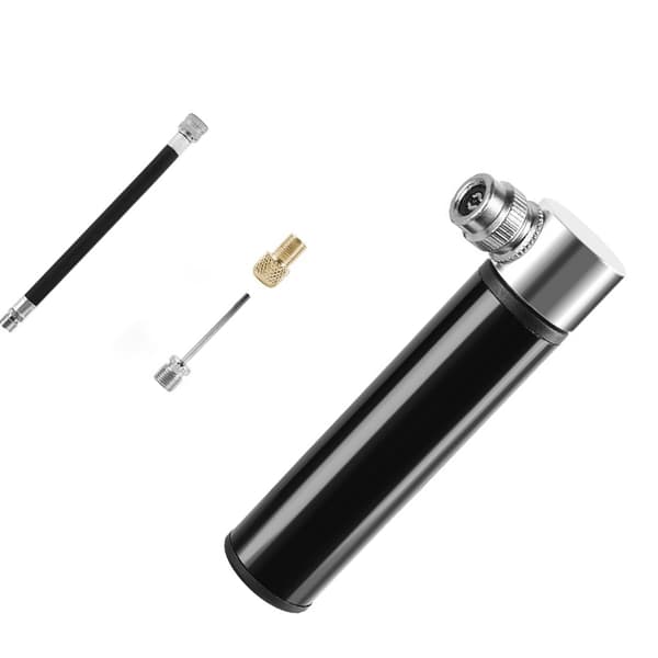 Mini cykelpump i aluminiumlegering Black Black