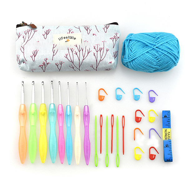 Crystal Virknål Set (CK050 26 delar)