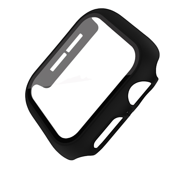 Etui til Apple Watch 9/8/7/6/5/4 sort 2-pak 44 mm