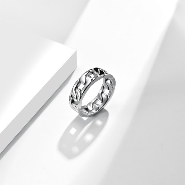 Luminous Magic Ring i rostfritt stål Silver 21.5 mm Silver 21.5 mm