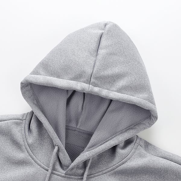 Uppvärmd huvtröja med 5 Värmezoner Grå 3XL