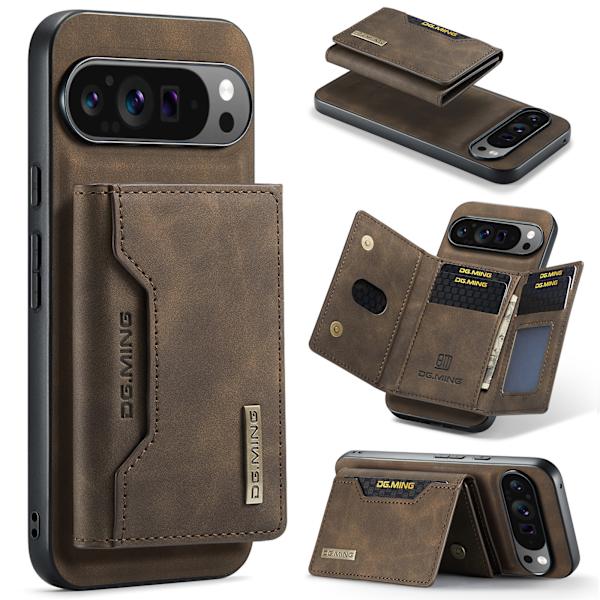 Tri-Fold Pung-Etui til Huawei Huawei P50 Pro kaffe