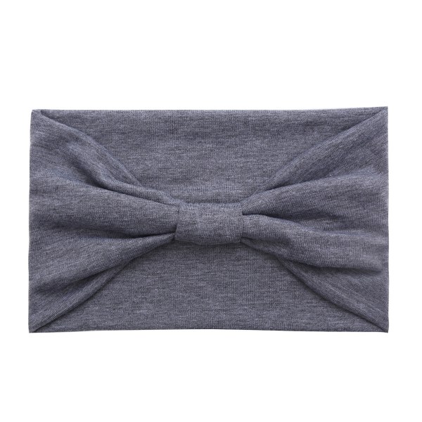 Blødt hårbånd Running Yoga Turban hårbånd 5-delt Blue + apricot + bean paste + dark g