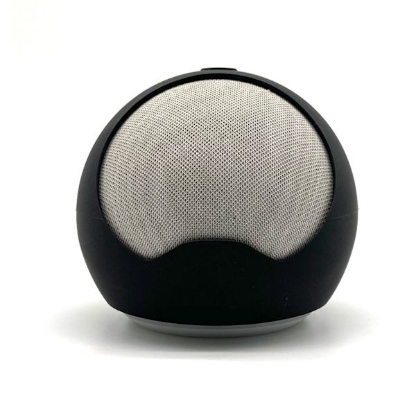 Skyddande silikonfodral för Echo Dot 4:e generationen Black Black