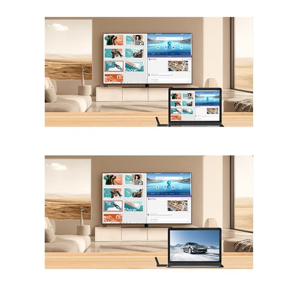 Trådløs HDMI Video Transmitter & Receiver Kit - 150m Extender til Skærmspejling