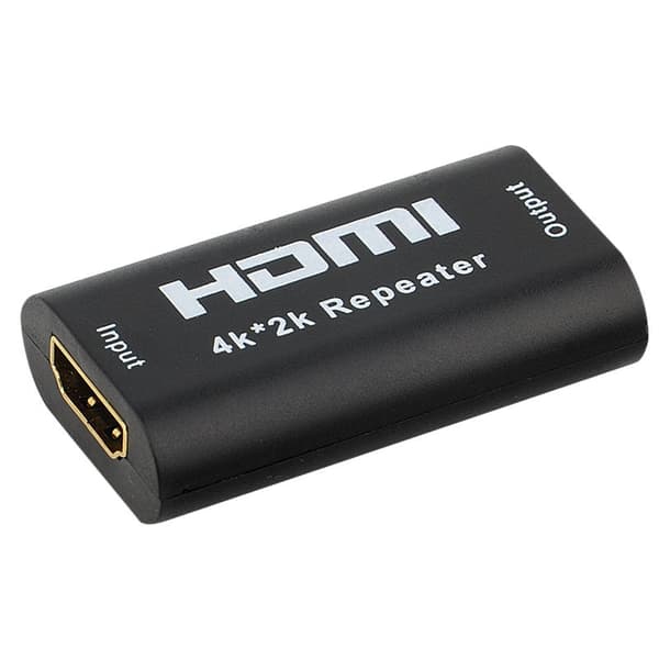 HDMI Repeater - 4Kx2K Signalforstærker, hun til hun