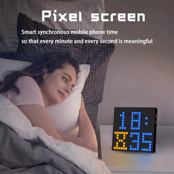 LED-pixelskärm Anpassat textmönster Animation Programmerbara displaylampor Black Black
