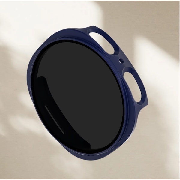 Näytönsuoja Samsung Watch8 -kelloon, PC-kotelo, iskunkestävä, naarmuuntumaton, useita kokoja Musta S
