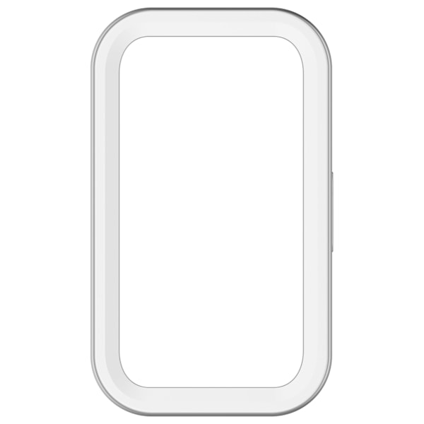 Skyddande PC-fodral för Huawei Band 10/9/8 Silver