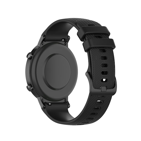 Klockarmband silikon Garmin Venu, Vivomove, Move, Vivoactive, Forerunner, Approach S40 Svart 20 mm