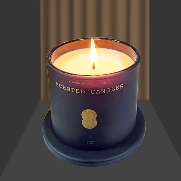 Klockburk doftljus - Vildviol, 280 g sojavax