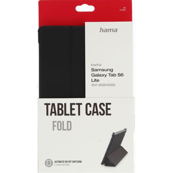 Tabletfodral Fold Svart - Samsung Galaxy Tab S6 Lite 10.4" 20/22