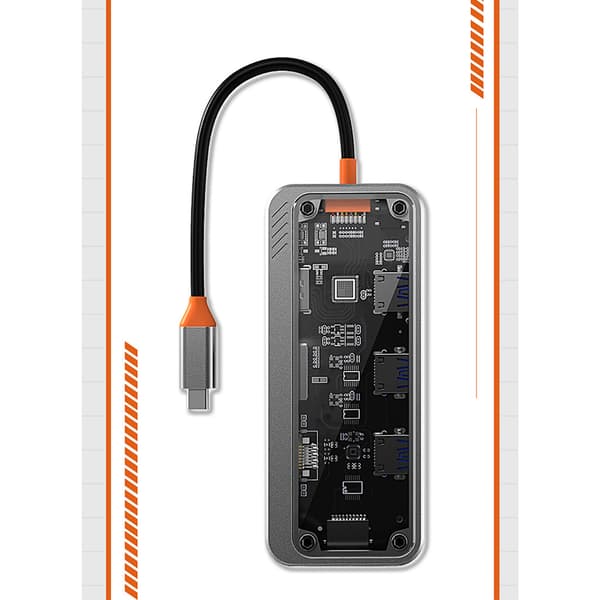 Dockingstation: Kompakt og kraftfuld USB-hub