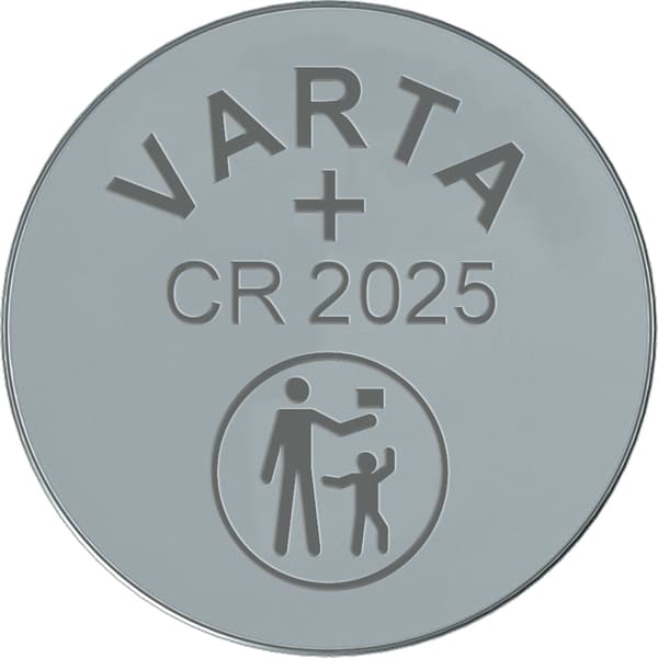 CR2025 3V Lithium knapcellebatteri 2-pak