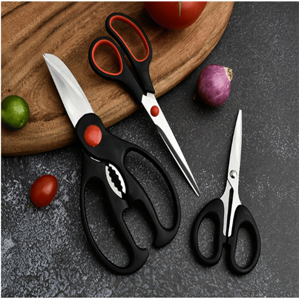 Köksaxset (3 delar) med presentförpackning Black Black