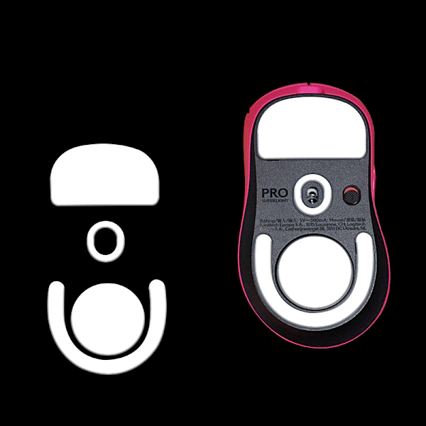 Forbedr Logitech GPW4 mus med Ice Version Grip Tape