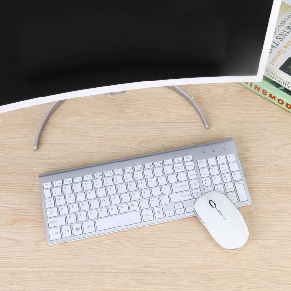 Trådlöst tangentbord och datormus Wifi 2.4 GHz