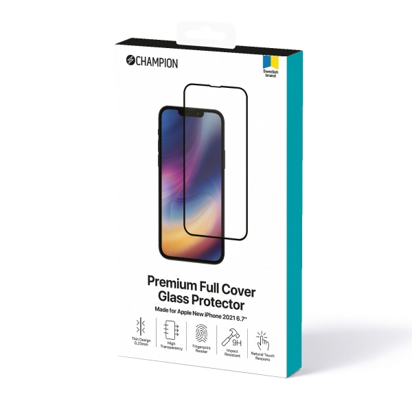 Skärmskydd iPhone 13 Pro Max Svart