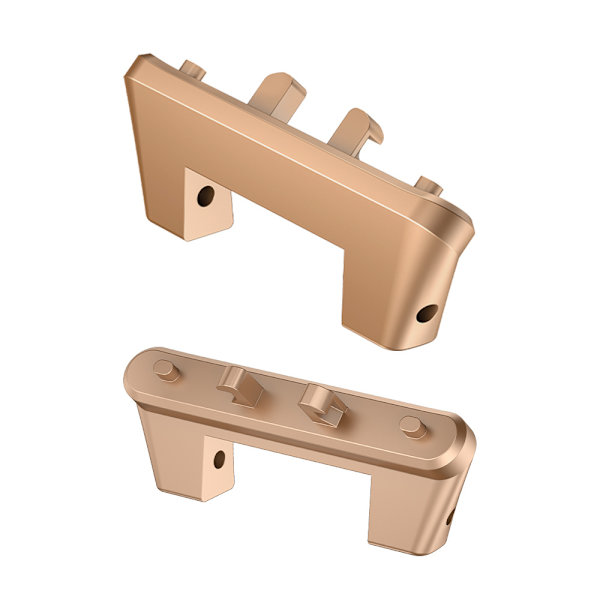 Triple-Bead klockarmskontakt (2-pack) Guld