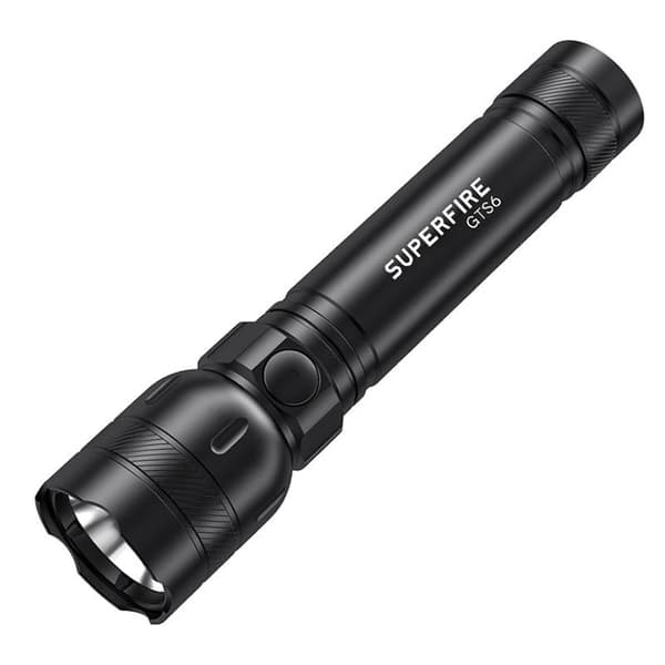 Ficklampa Superfire GTS6, 360lm, USB-C