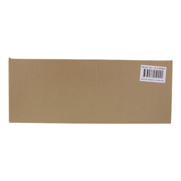 19" Vertical wall bracket, 4U, max 60kg, steel construction