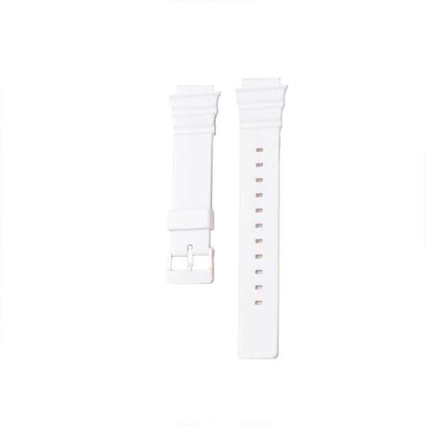 TPU-ranneke Casio LRW-200H -kellolle Valkoinen