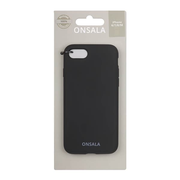 Mobilcover Silikone Black - iPhone 6/7/8/SE