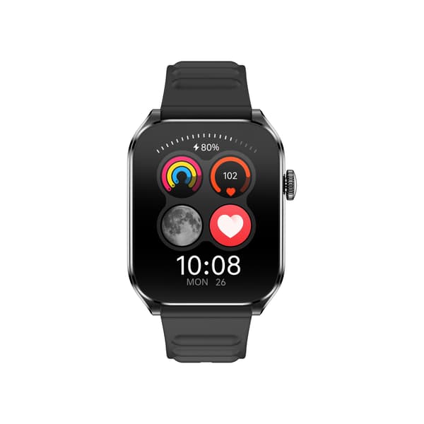 1.93" AMOLED Bluetooth Samtal Smartwatch kompatibelt med GloryFit APP Black Black