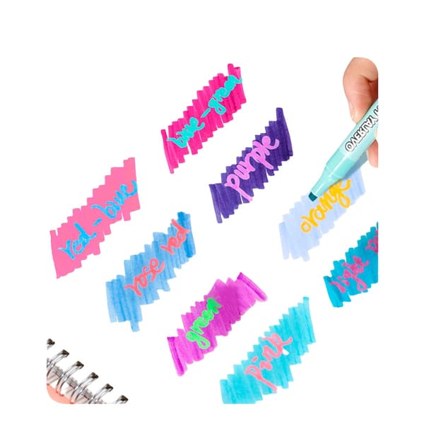Dobbelttip Dobbeltfarve Overstregningstusser 6-piece