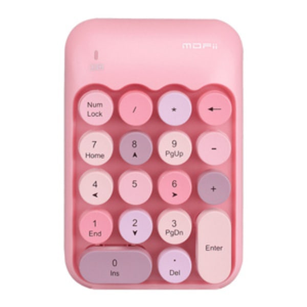 Langaton MOFII numeronäppäimistö X910 (vaaleanpunainen)