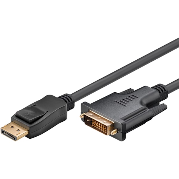 Adapterkabel för DisplayPort™/DVI-D Guldpläterad
