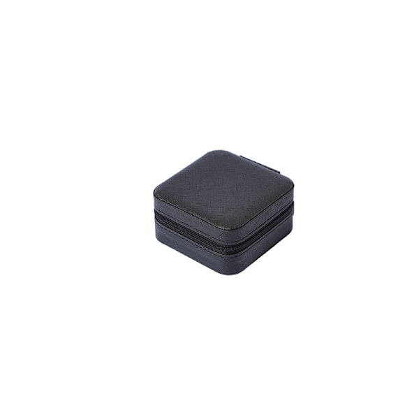 Mini smyckeskrin - Elegant PU-läder Svart