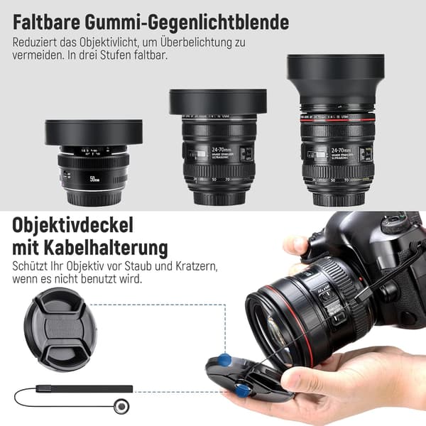 Makro-nærfilter sæt +1 +2 +4 +10 67 mm 67 mm