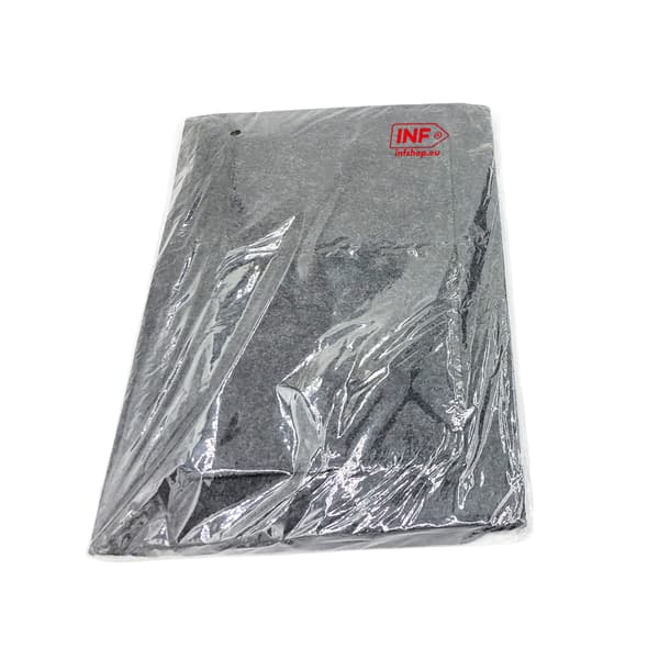 Hængende sengeopbevaringstaske i polyesterfilt, 32 x 21 x 10 cm, til seng og sofa DarkGrey DarkGrey