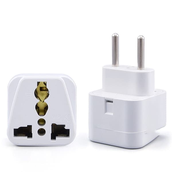 WD-9C Europeisk Standard Reseadapter White White