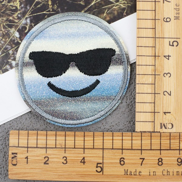 18-osainen Patch Set - Brodeeratut silitettävät merkit