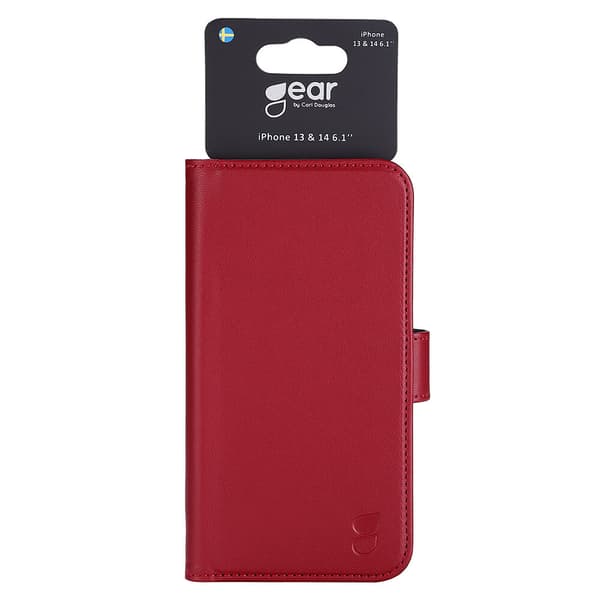 Wallet Rød - iPhone 13/14/15