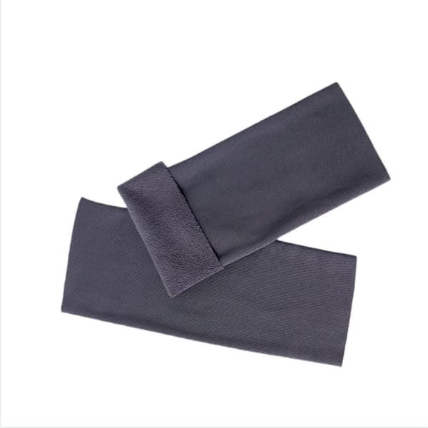 Thermal Velvet Armbågsskydd för Vinter - Värmande, Elastiskt och Andningsbart Grey L Grey L