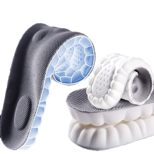 4D Ultra Soft -kenkäpohjalliset - 1 pari Musta 42-42 2/3