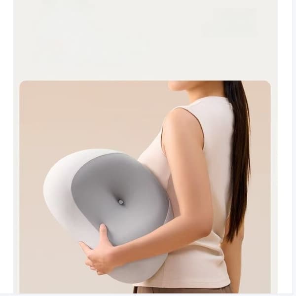 Memory Foam Cervical Nackkudde för Smärtlindring och Ryggradsjustering Grey Grey