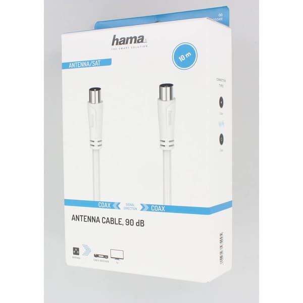 Cable Antenna 90dB White 10.0m