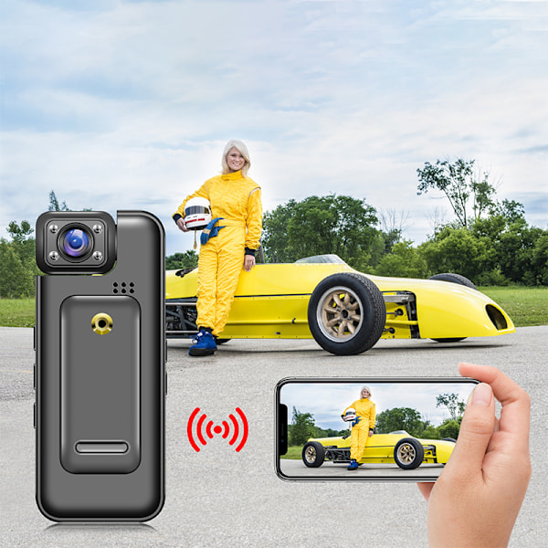 M11 WiFi Clip-On Udendørs Sportskamera - Sort