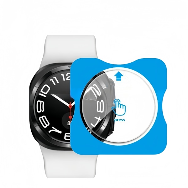 Skærmbeskytter af hærdet glas til Samsung Galaxy Watch (2-pak) Samsung Galaxy Watch 6 44mm