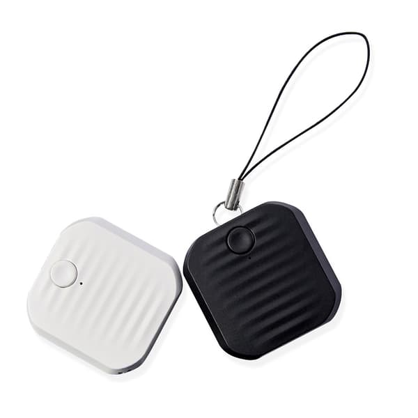 Bluetooth Anti-Lost Tracker Hvid - Nøglefinder, Genstands Lokalisator, Kompatibel med iOS & Android